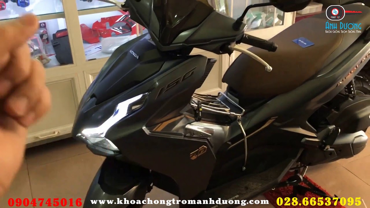 Winner X gắn Khóa SmartKey Zin Honda, AB2021 Lắp Chống... - youtube