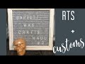 Barrett Wax Crafts: Haul #8 Part 2