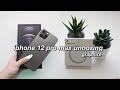 IPHONE 12 PRO MAX GRAPHITE UNBOXING + MAGSAFE