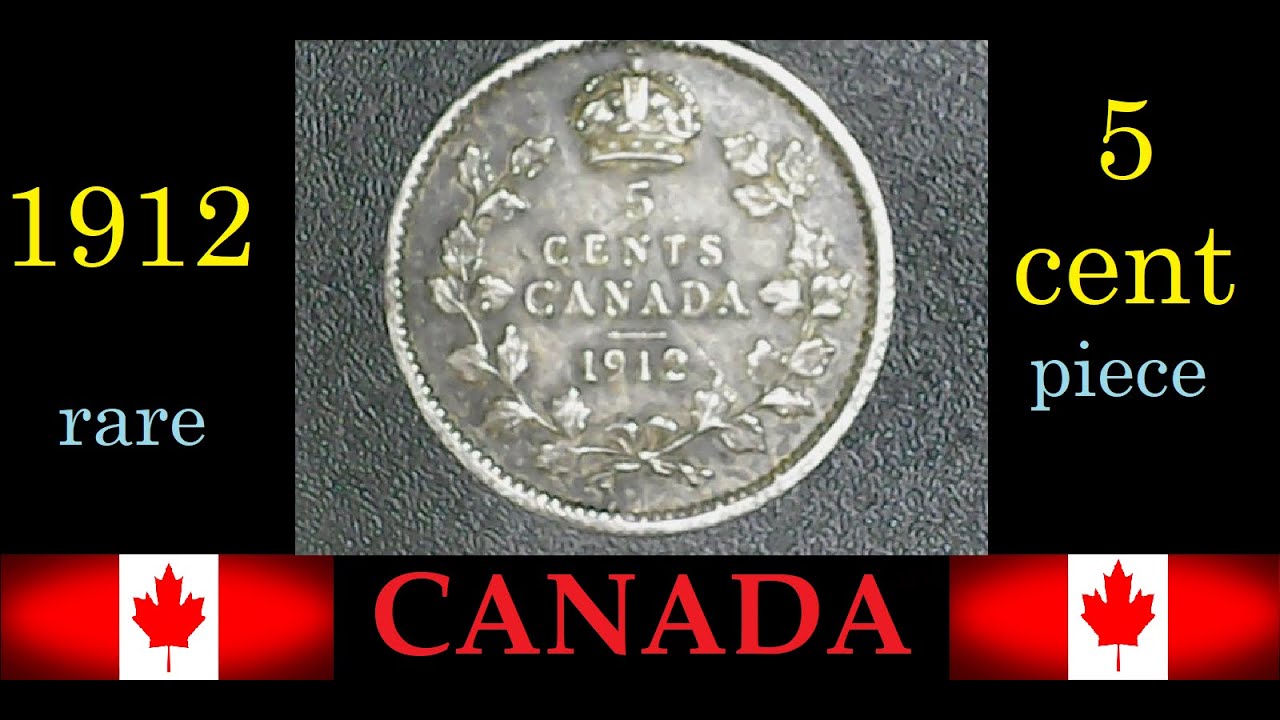 1912 Canada 5 Cents