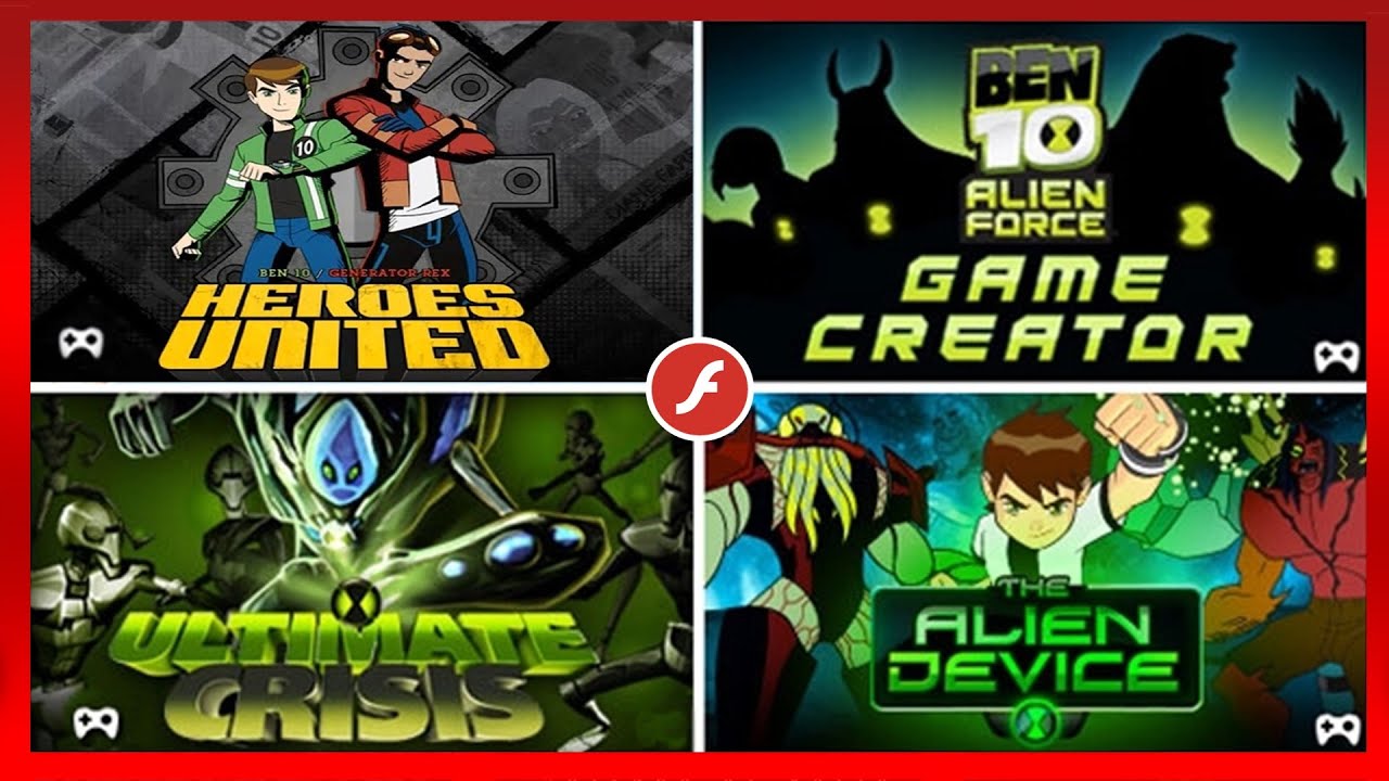Ben 10 Games that have been DELETED from the Internet!