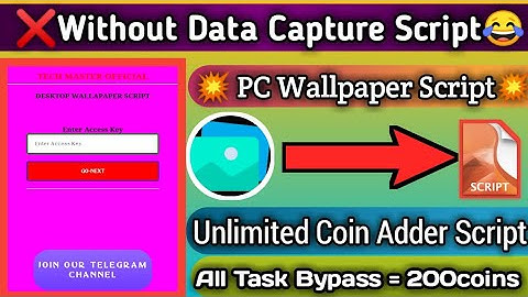 PC Wallpaper App Coin Adder  ||