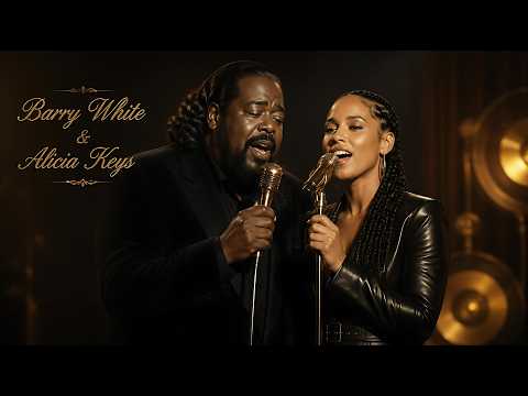 A Beautiful R&B Soul Duett in Barry White and Alicia Keys *STYLE*