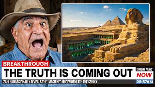 Zahi Hawass Finally Reveals The “Machine” Hidden Beneath the Sphinx