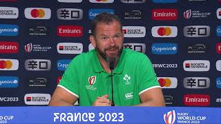 Andy Farrell and Johnny Sexton chat to the press after Ireland's 36-14 win over Scotland.