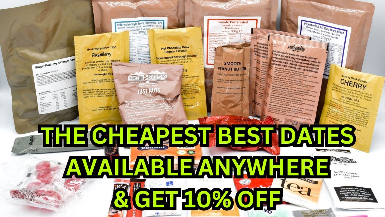 URGENT! SAVE £££,s ON BRITISH MILITARY RATIONS NOW! - YouTube