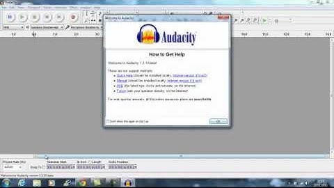 Tutorial: How To Use Audacity 1.3 Beta (Unicode)