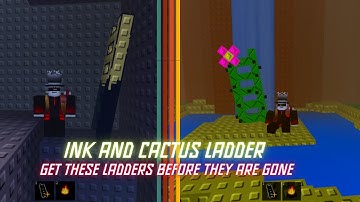How to get the Ink and Cactus ladder in steep steps || ROBLOX