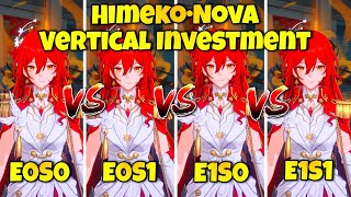 HIMEKO NOVA VERTICAL INVESTMENT GUIDE: E0S0 VS E0S1 VS E1S0 VS E1S1 VS V4.4 PURE FICTION
