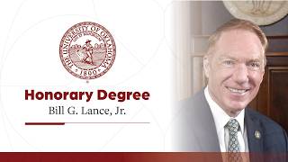2026 Honorary Degree Recipient Bill G. Lance, Jr. | University of Oklahoma
