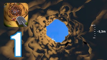 Digging a Hole Simulator | Gameplay 1 | New Item Discovered: Radar