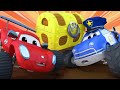 モンスタータウン - 罠 🚚 カーシティー - 子供向けトラックアニメ Super Truck Animation for Kids