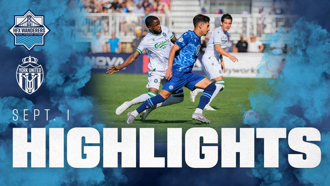 HIGHLIGHTS | Halifax Wanderers vs. York United | Sep. 1, 2025