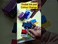 how to Remove ink from trodat Printy ink Pad 💙 to ♥️ #trodat #shortvideo