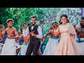 Kerala wedding couple surprise shinkari melam performance      
