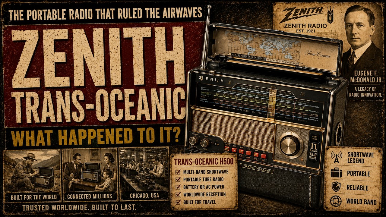 Zenith Trans-Oceanic: The Portable Radio That Brought the World to