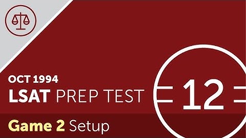 LSAT PrepTest 12 Logic Game 2 | October 1994 | five children four adults canoeing trip | LSATMax®