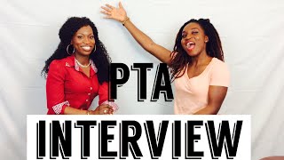 I interviewed a PTA !!! #CAREERTALKS EPI 1