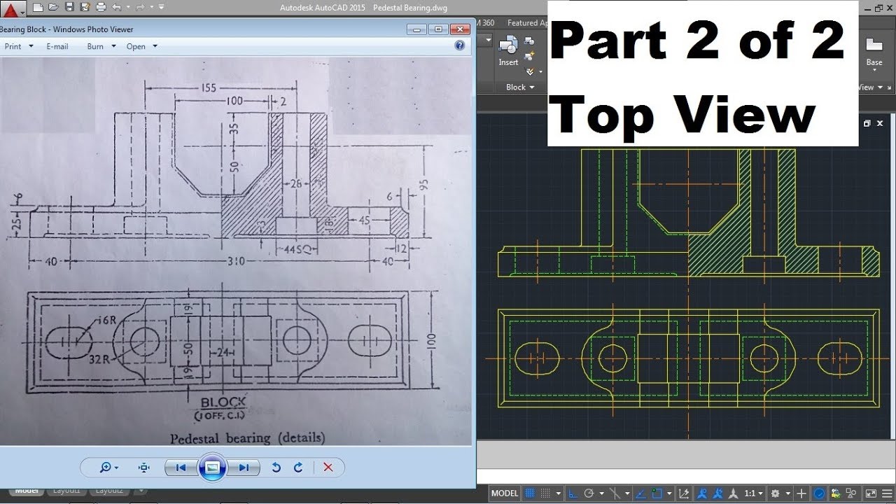 mechanical drawings in autocad