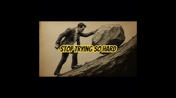 Stop Trying So Hard - The Taoist Secret #shorts