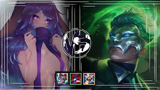 Lillia MID VS Brand WILD RIFT GAMEPLAY.  Season 13 (Runes + build) Wild Rift Gameplay.