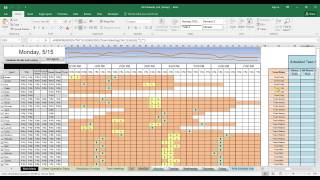 Plan and schedule your call center agents to predicted volumes with this powerful excel spreadsheet