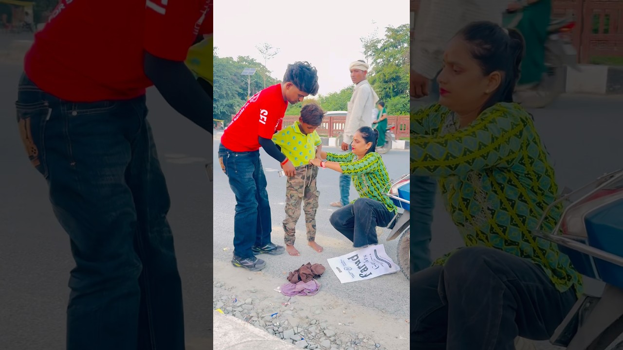 यही इंसानियत है ❤️😭🙏🏻🫂#humanity #respect #poor #help #motivation #viralvideo #shorts