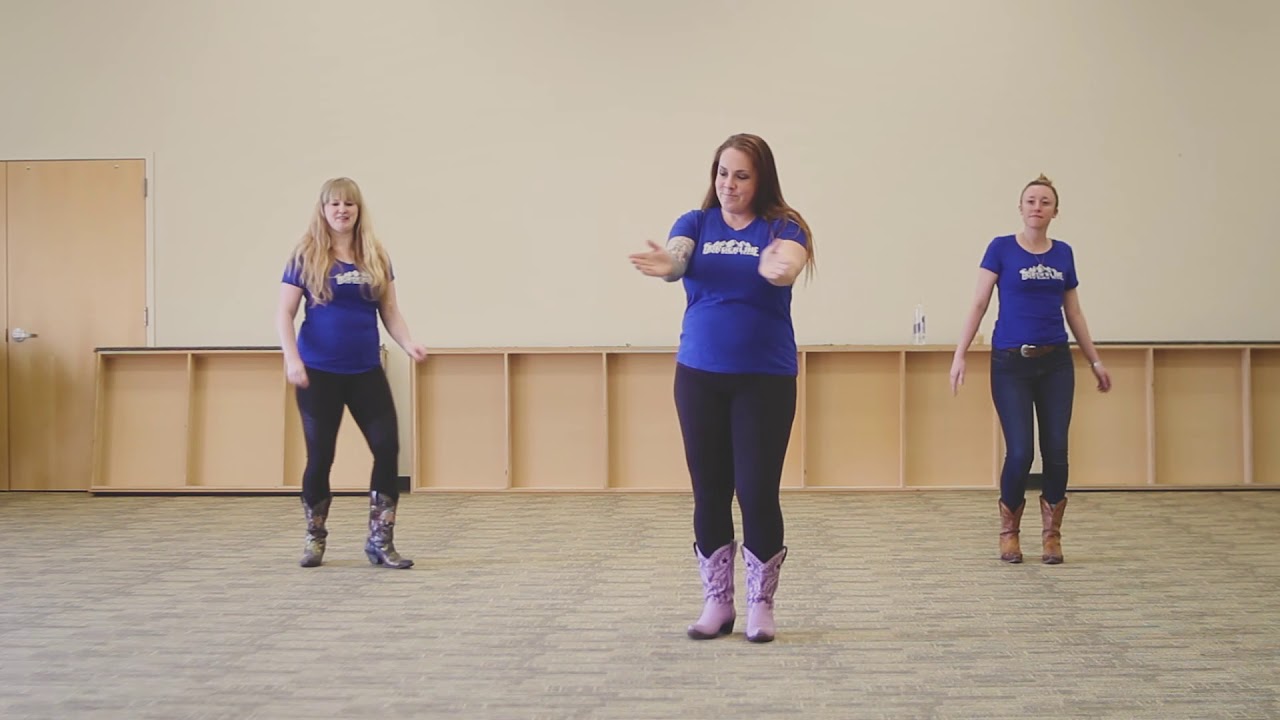 Full Tilt Boogie Line Dance Borderline PNW Dance Team YouTube