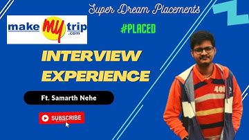 Make My Trip Interview Experience (SDE) | Oncampus 🔥 | Placement Series