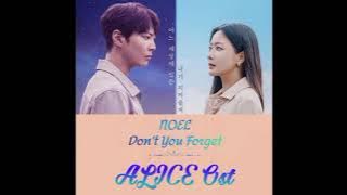 Noel~don't You Forget | Alice Ost