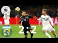 Germany vs argentina (2:2)all goals and extended highlights