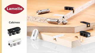 Product Presentation: Cabineo Furniture Connector without Edge Drilling