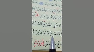 سورة النمل الأية 44 بصوت سعد الغامدي