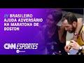 Brasileiro abre mão de recorde e ajuda rival na Maratona de Boston | LIVE CNN