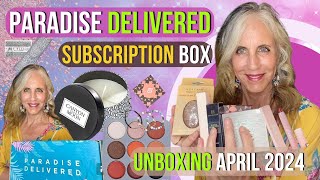 PARADISE DELIVERED SUBSCRIPTION BOX UNBOXING APRIL 2024 I GOT 9 GREAT ITEMS