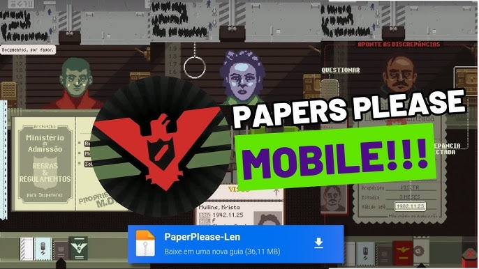 Papers Please mobile download - agora na palma da sua mão 