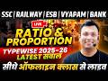 Ratio & Proportion Class by Aditya Patel | MPESB, SSC, Railway, Bank 2026