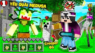 MINECRAFT THỢ SĂN KHO BÁU * TẬP 1 | LỘC TIÊU DIỆT YÊU QUÁI RẮN MEDUSA TRẢ THÙ CHO CREEPER BỊ HÓA ĐÁ😰