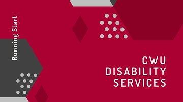 Disability Services - CWU Running Start
