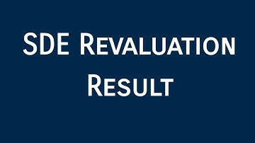 SDE Revaluation Result| Calicut University