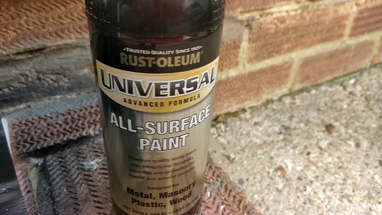 How to paint matte and gloss patterns with spray paint 