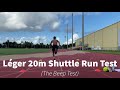 Léger 20 m Shuttle Run Test