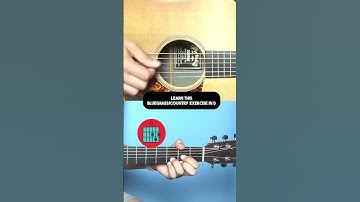 Thumbnail of Beginner Bluegrass Guitar Lesson Exercise in D (Play Like Billy Strings) #bluegrassguitar