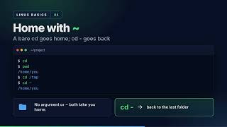 Stop Getting Lost in Your Terminal: Master the cd Command