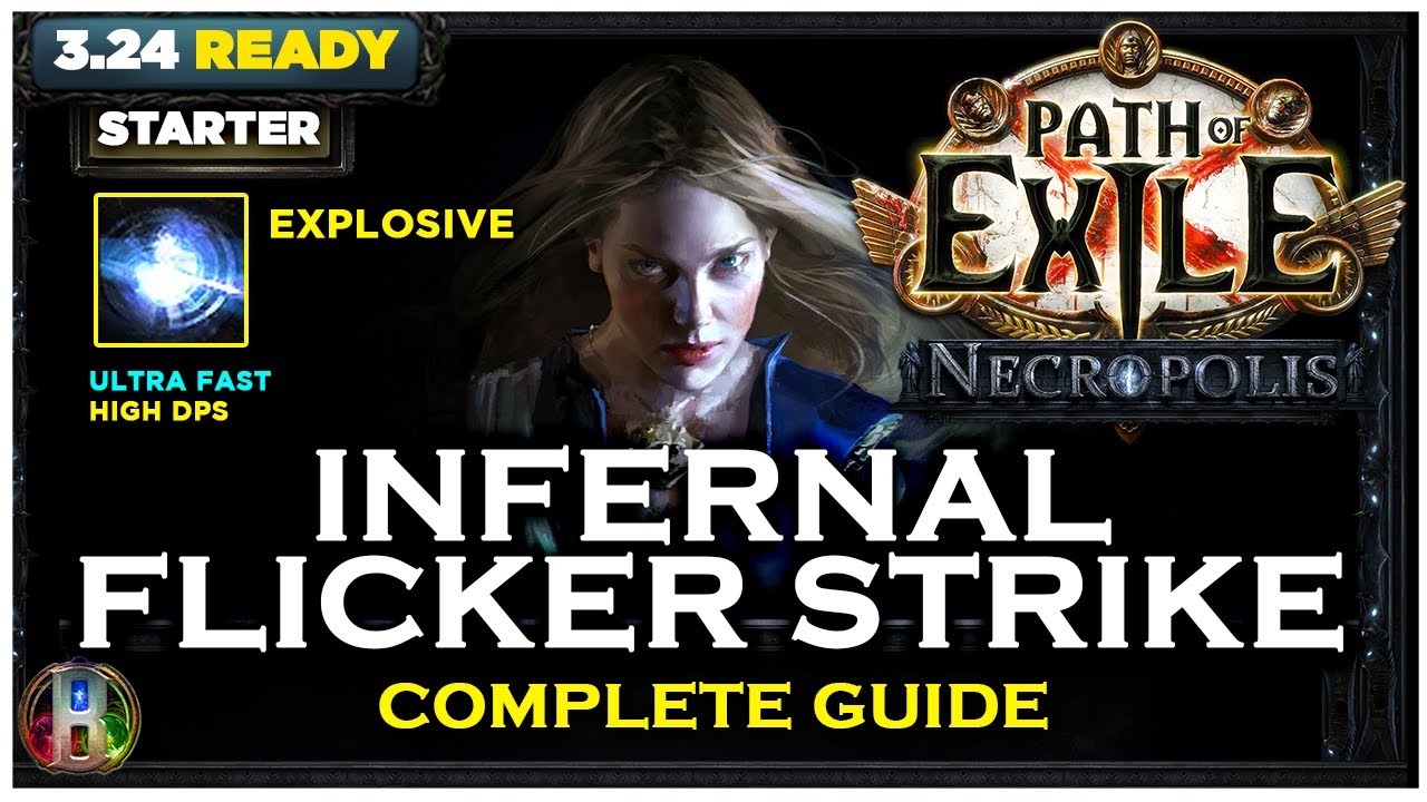 [PoE 3.24] LEAGUE STARTER INFERNAL FLICKER STRIKE ASCENDANT PATH OF