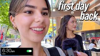 First Day Back At College