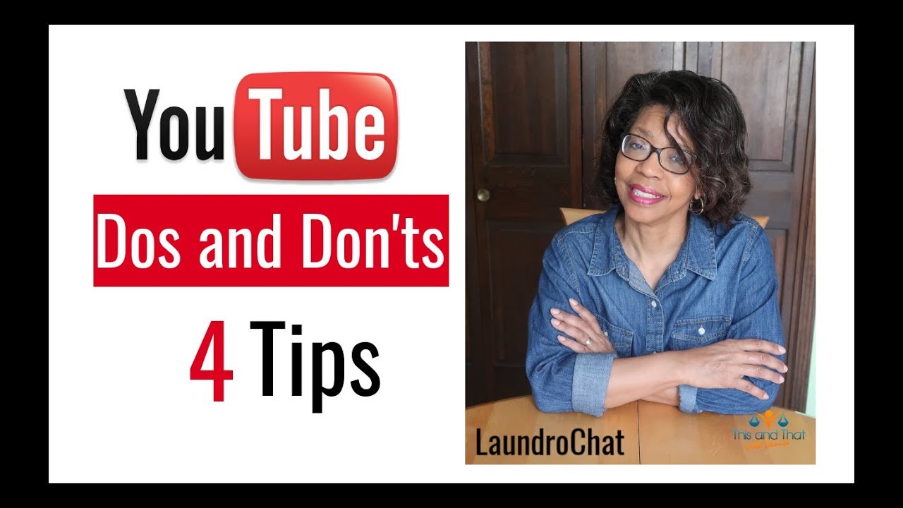 Youtube Do's and Don'ts (4 Tips) | YouTube Comment Etiquette | LaundroChat