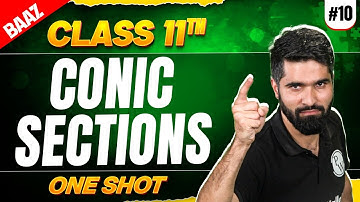 JKBOSE Class 11th Maths | CONIC SECTIONS | One Shot | Baaz Batch