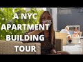 Nyc apartment building tour  rooftop lounge gym  more