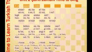 Unit 2: Time To Sing: İşte Buradayız (Here We Are)